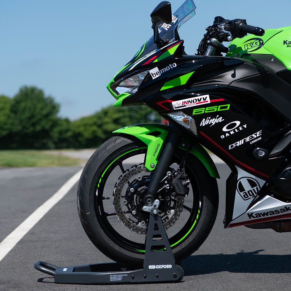 Oxford Zero-G Lite Front Paddock Stand Black