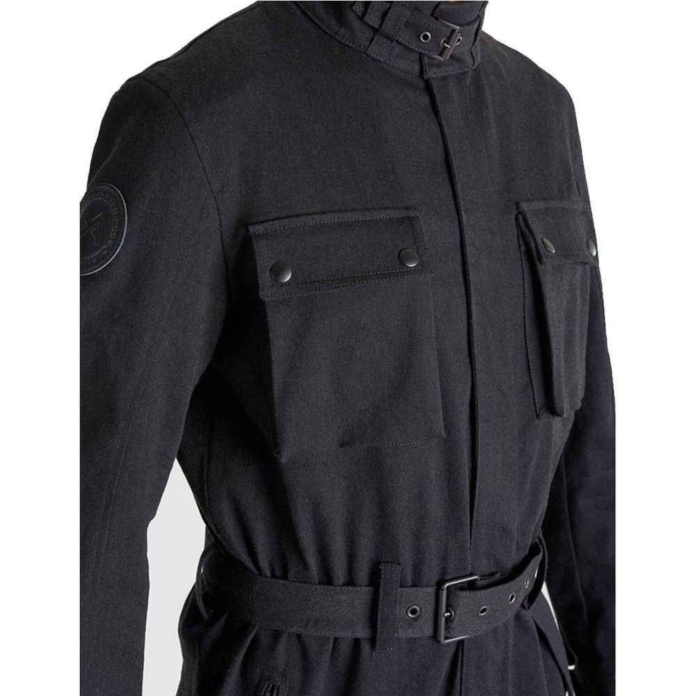 Pando Moto Brat One Piece Denim Suit Black