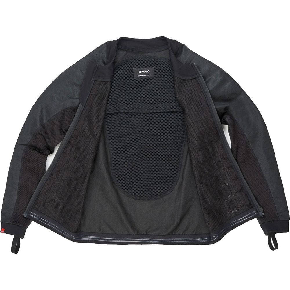Pando Moto Commando UH Textile Jacket Black
