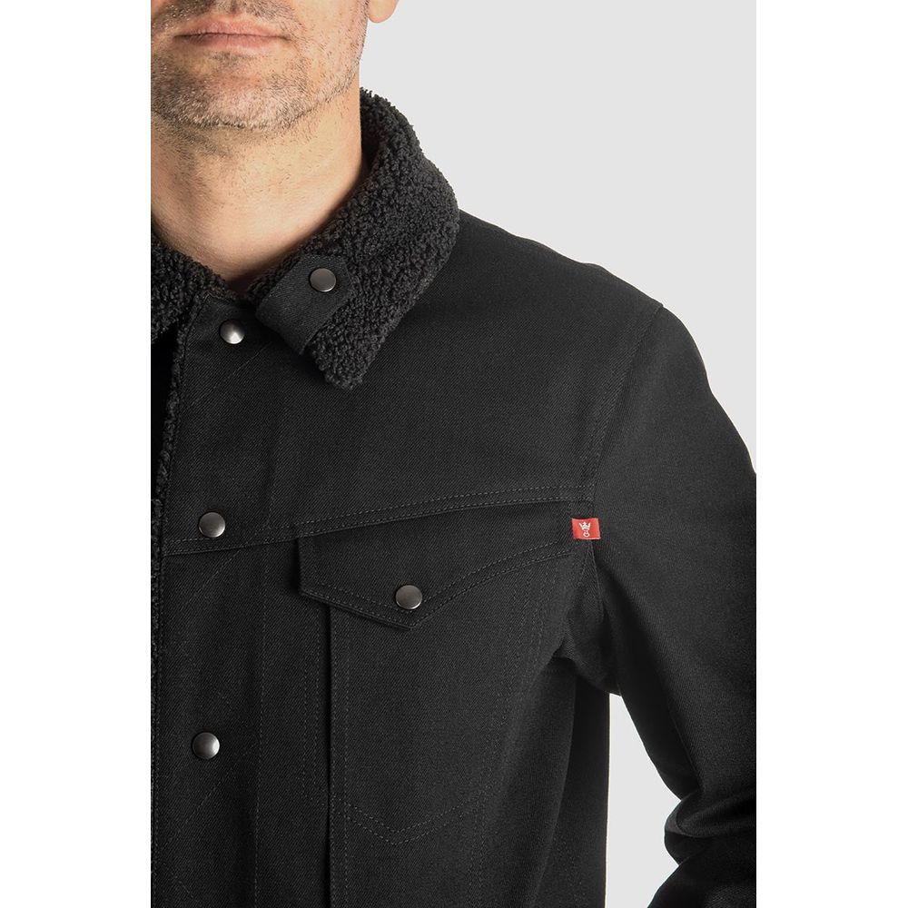 Pando Moto Husky 2.0 Denim Jacket Black