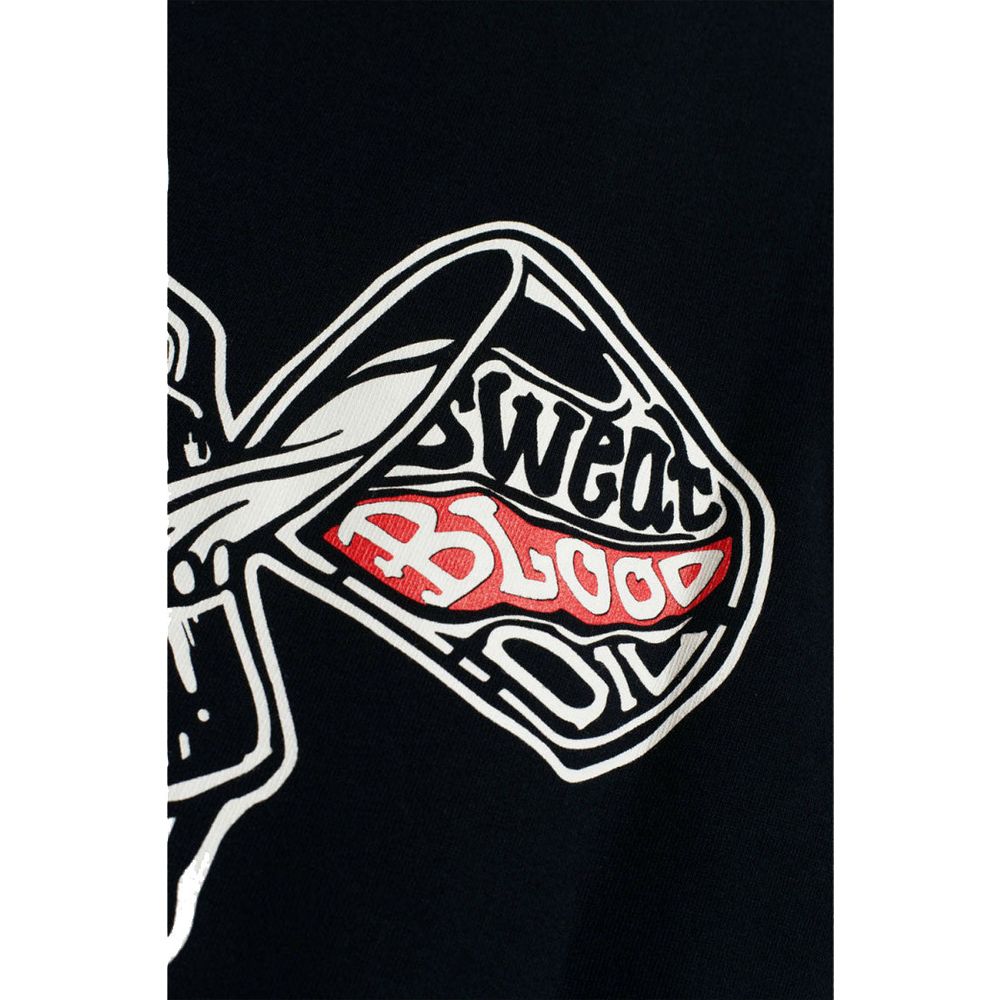 Pando Moto John Skull 01 Sweatshirt Black