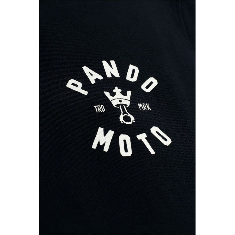 Pando Moto John Skull 01 Sweatshirt Black