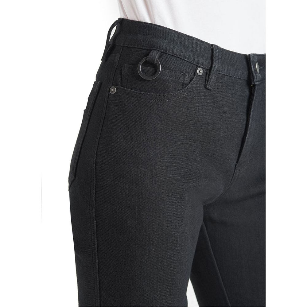 Pando Moto Kissaki Dyn 01 Ladies Denim Jeans Black