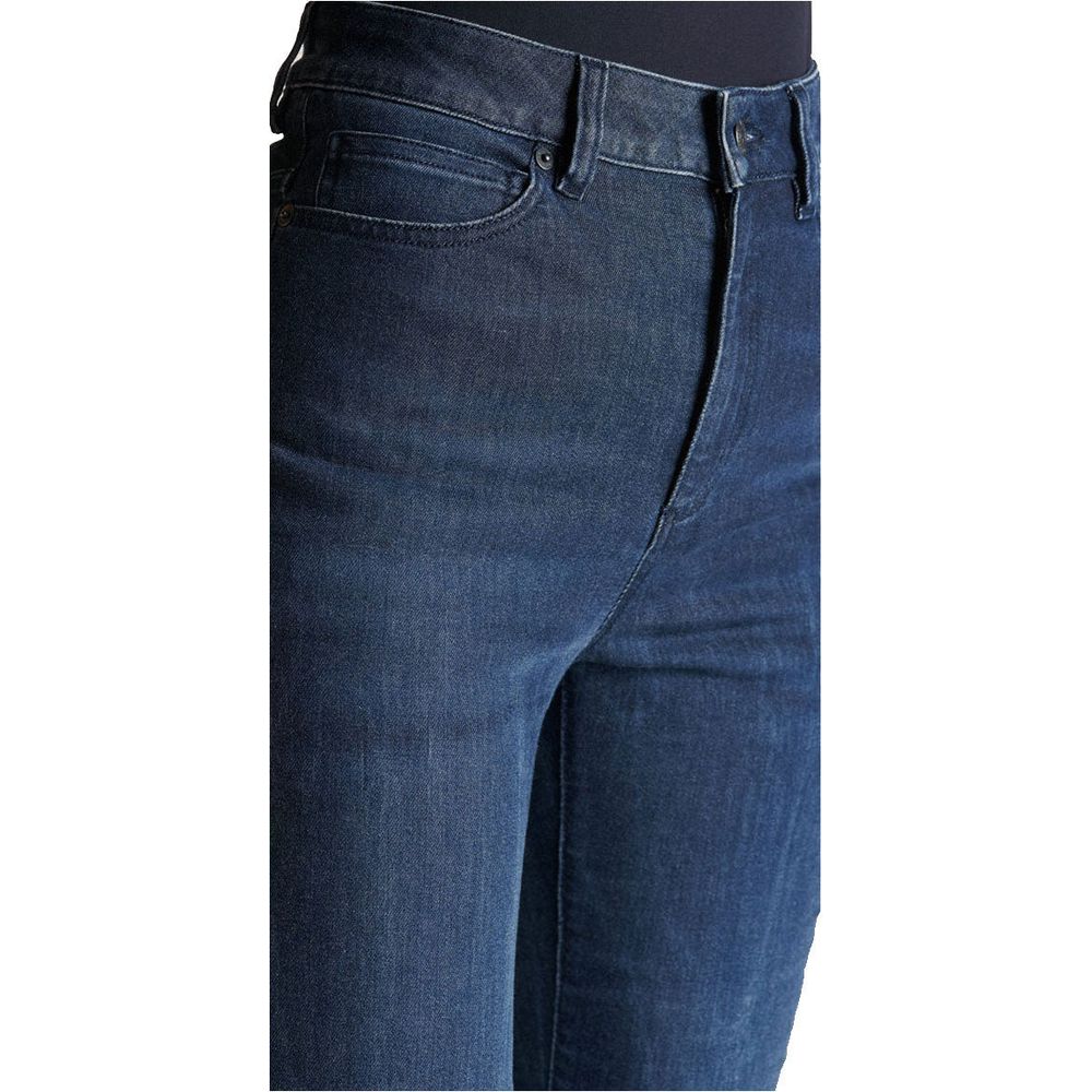 Pando Moto Kusari Cor 02 Ladies Skinny Fit Denim Jeans Blue
