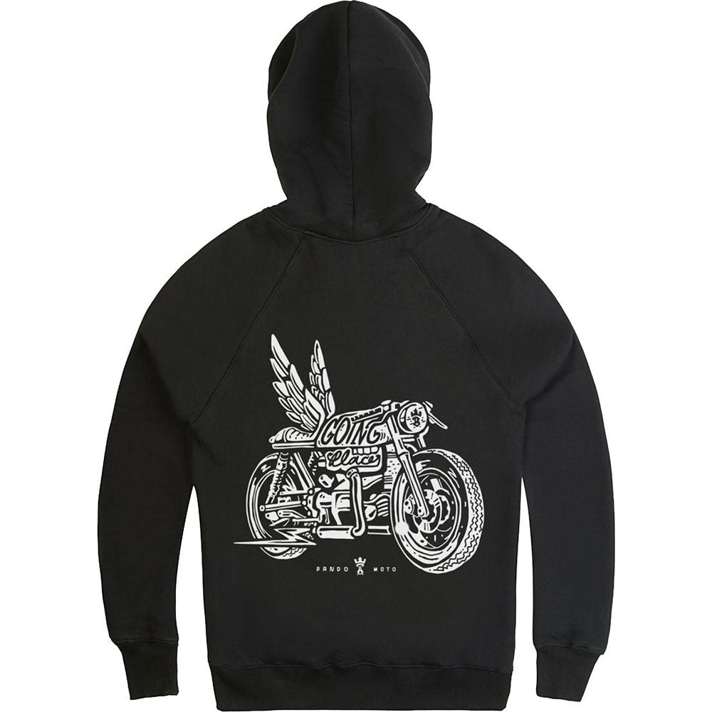 Pando Moto Kyle Wing 01 Hoodie Black