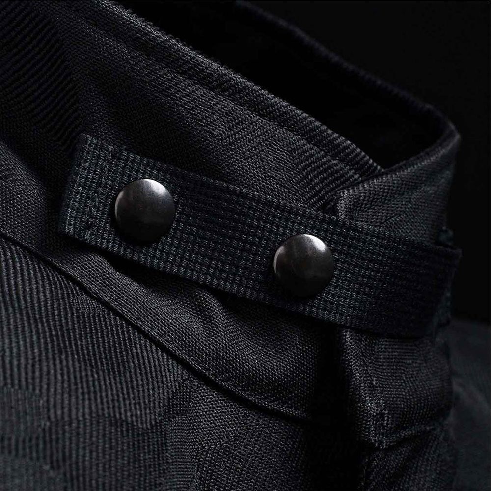 Pando Moto M65 Waterproof Textile Jacket Black