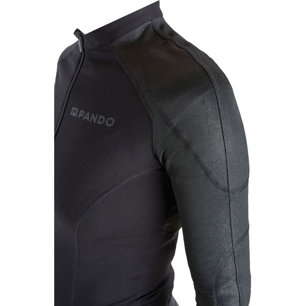 Pando Moto Shell WW AA Protective Ladies Base Layer Body Suit Black