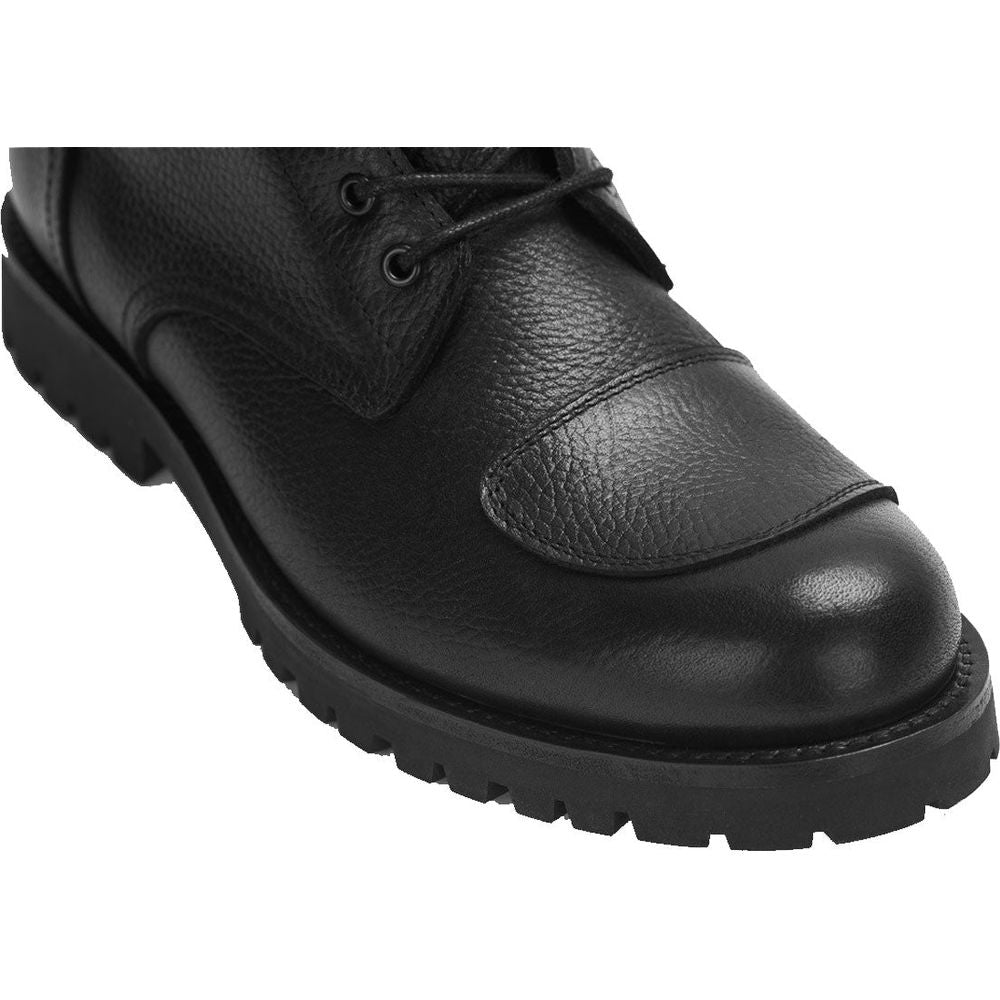Pando Moto Tabi Short Boots Black