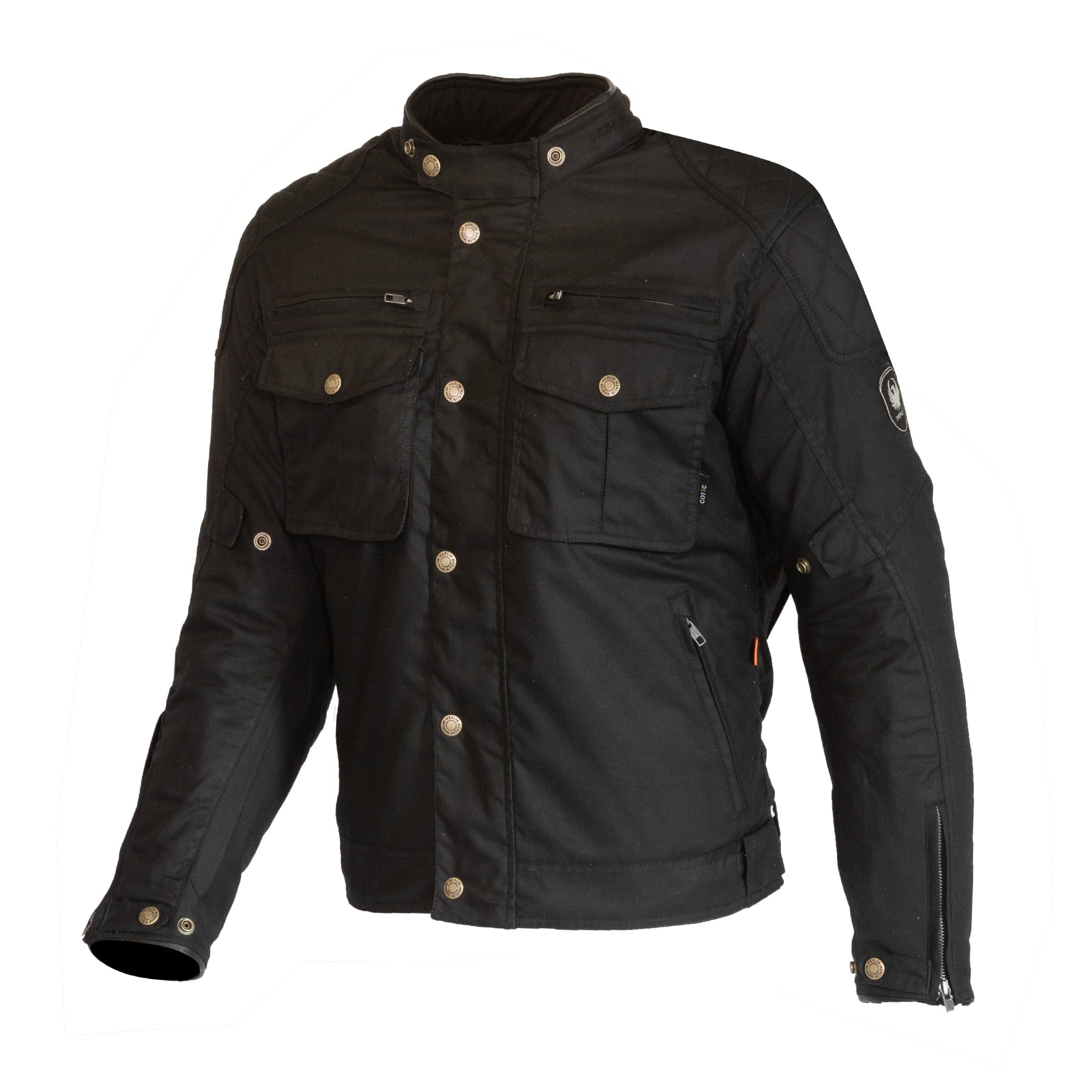 Merlin Perton 2 Cotec Jacket Black FREE UK Delivery, FREE 365 Day Returns | Moto Central