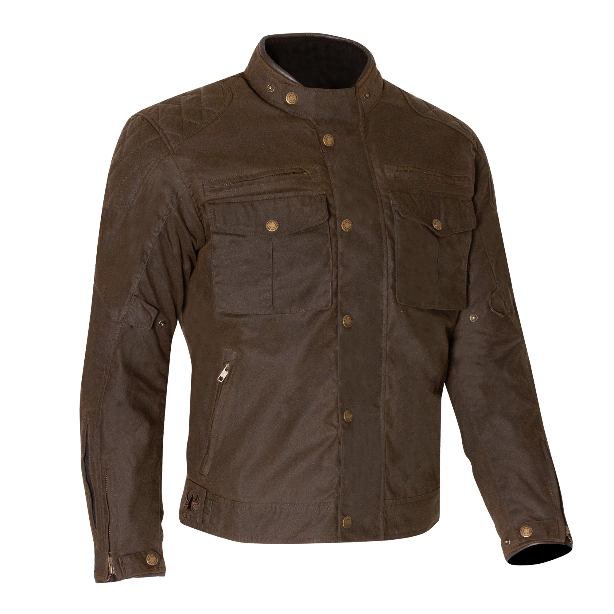 Merlin Perton 2 Cotec Jacket Olive FREE UK Delivery, FREE 365 Day Returns | Moto Central