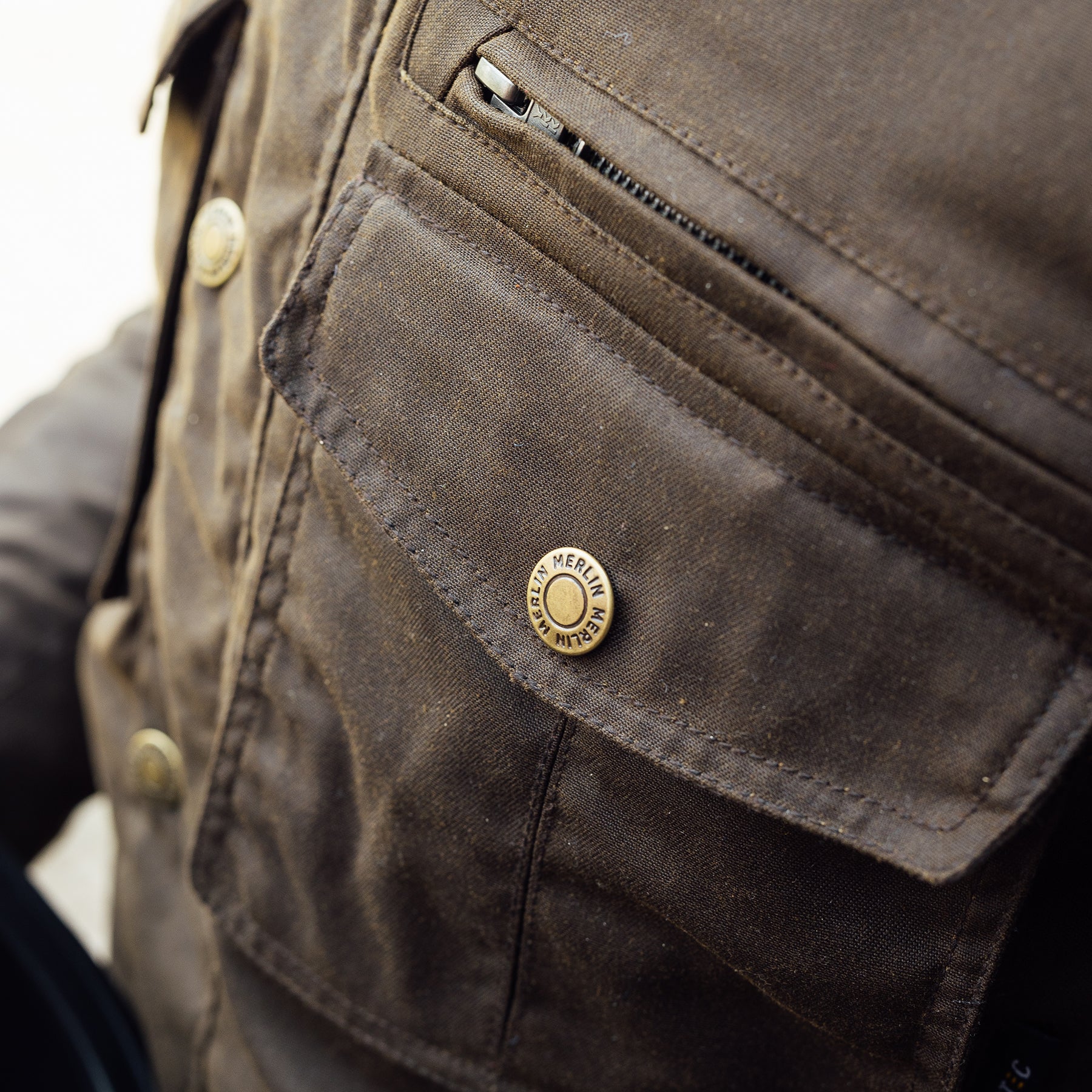 Merlin Perton 2 Cotec Jacket Olive FREE UK Delivery, FREE 365 Day Returns | Moto Central