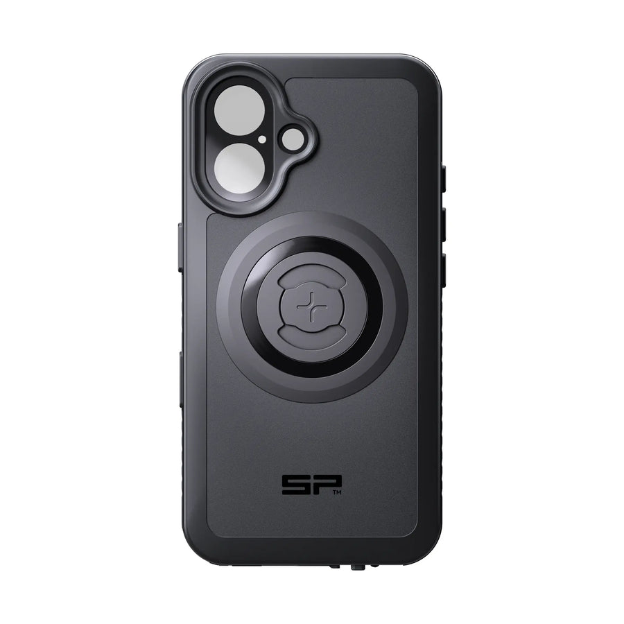 SP Connect Phone Case Black Xtreme iPhone 16 SPC+ - FREE UK Shipping, FREE 365 Day Returns | Moto Central