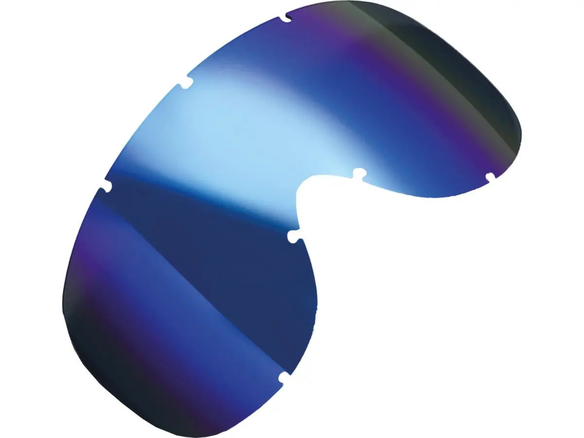 PiWear Arizona Google Lenses Blue Mirror - FREE UK Shipping, FREE 365 Day Returns | Moto Central