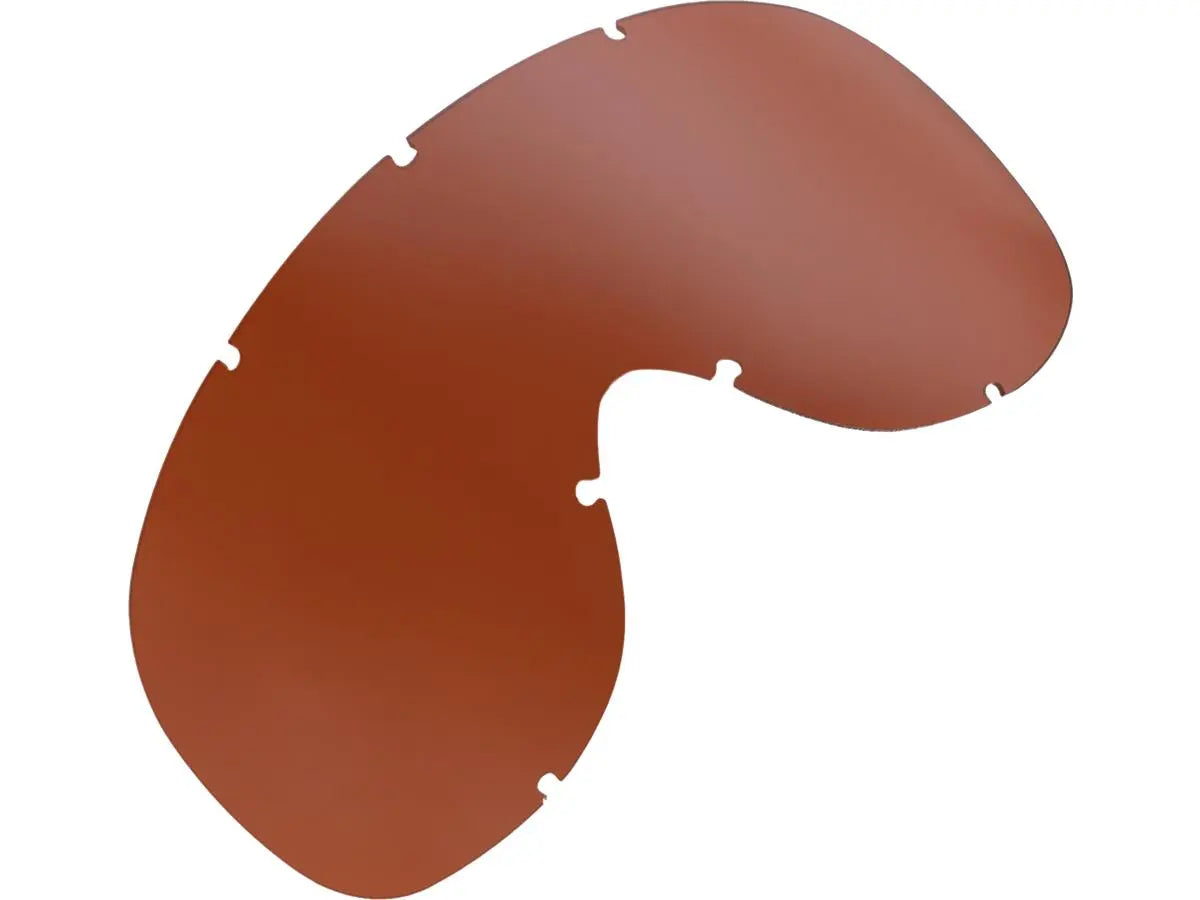 PiWear Arizona Google Lenses Brown Mirror - FREE UK Shipping, FREE 365 Day Returns | Moto Central