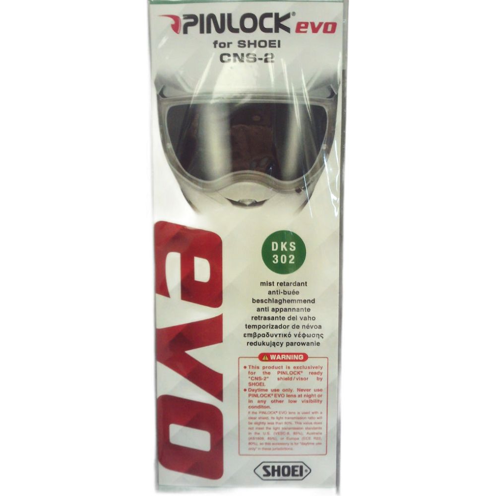 Pinlock Shoei Pinlock Evo Insert-Clear CNS2