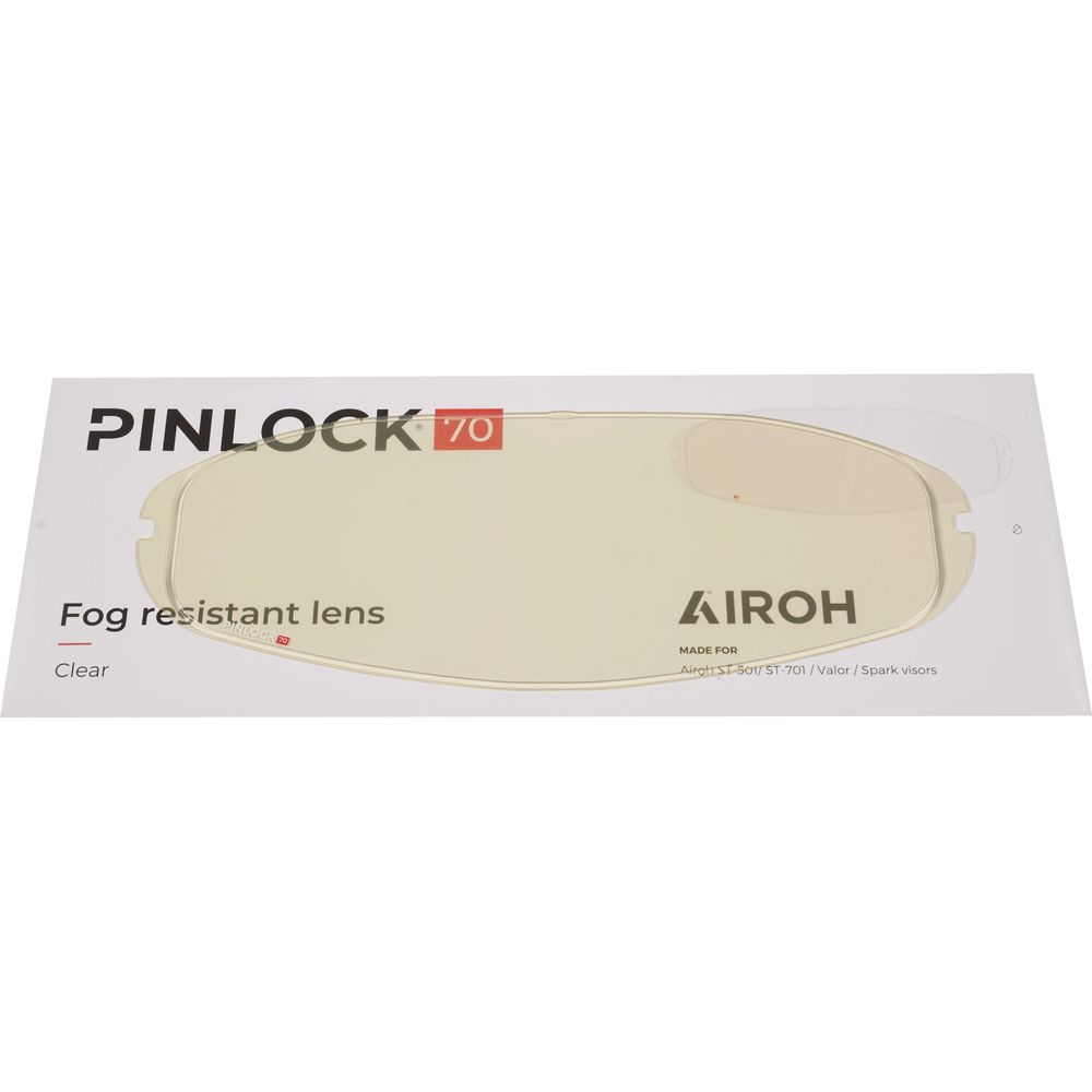 Airoh Pinlock Original 70 Fog Resistant Lens For Airoh Valor / ST701