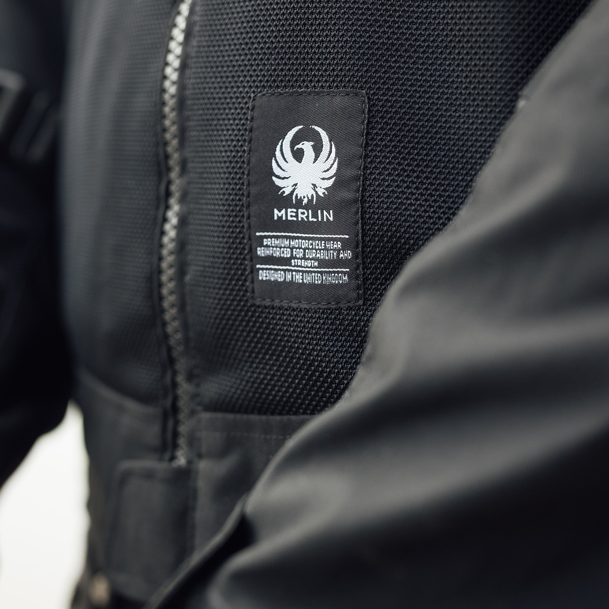 Merlin Prospect Air Mesh Jacket Black FREE UK Delivery, FREE 365 Day Returns | Moto Central