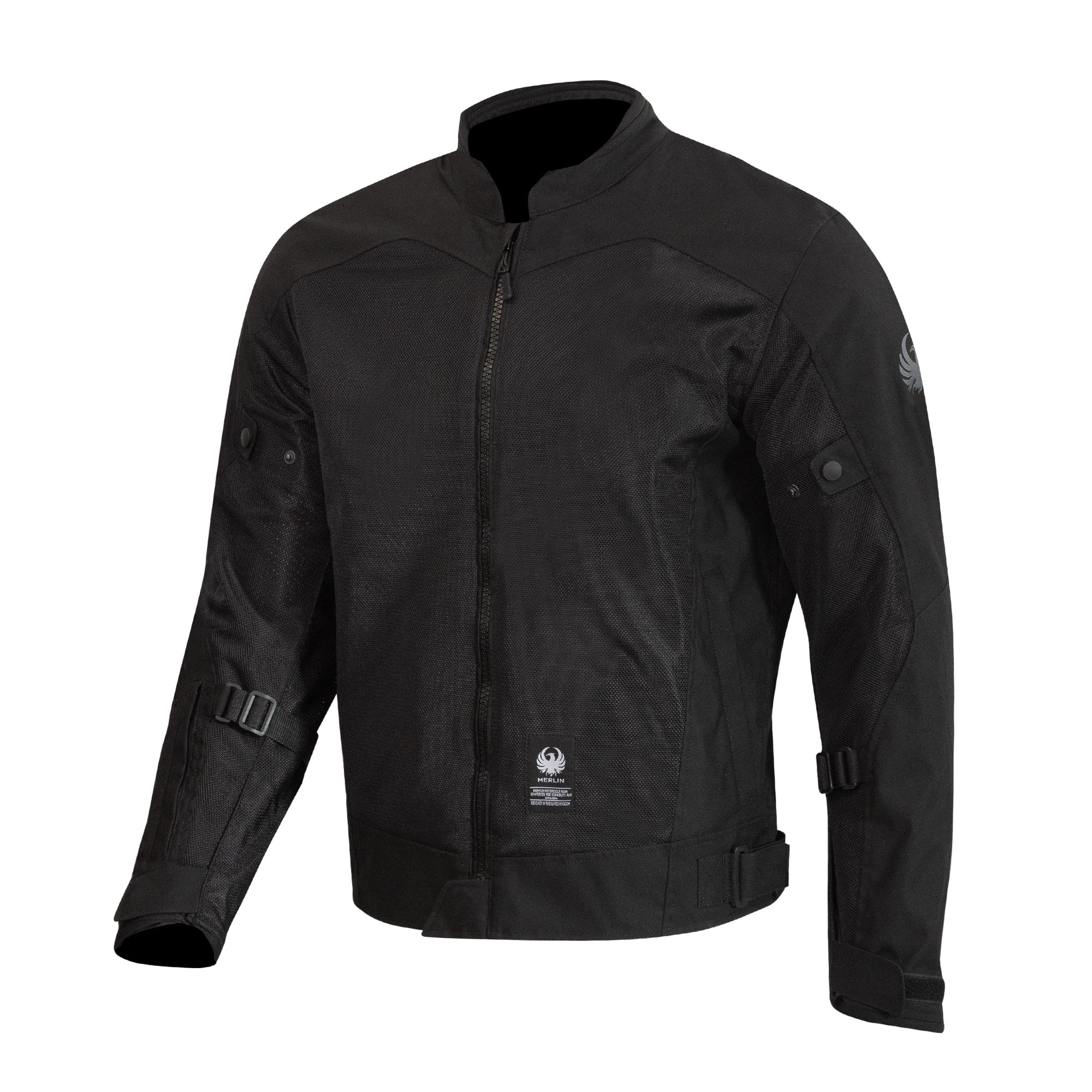Merlin Prospect Air Mesh Jacket Black FREE UK Delivery, FREE 365 Day Returns | Moto Central
