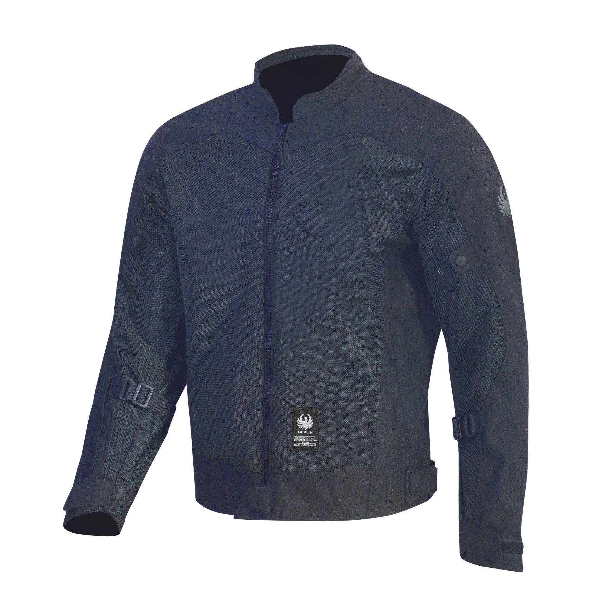 Merlin Prospect Air Mesh Jacket Navy FREE UK Delivery, FREE 365 Day Returns | Moto Central