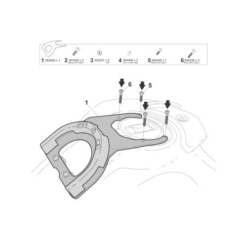 SHAD Click System Fitting Kit For Royal Enfield Himalayan 450 2024 - FREE UK Shipping, FREE 365 Day Returns | Moto Central