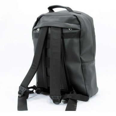 Longride R2 Sissybar / Backpack Black - backpack harness rear view