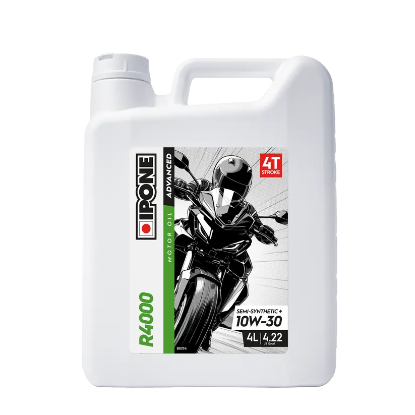 IPONE R4000 10W-30 Engine Oil - 4 Liters FREE UK Delivery, FREE 365 Day Returns | Moto Central