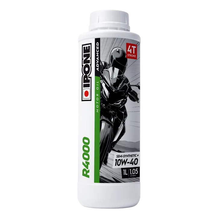 IPONE R4000 10W-40 Engine Oil - 1 Liter, front view