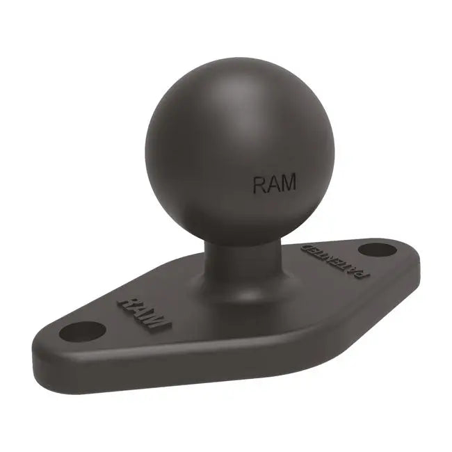 RAM Mounts Diamond Mount Base With 1" Ball - FREE UK Shipping, FREE 365 Day Returns | Moto Central