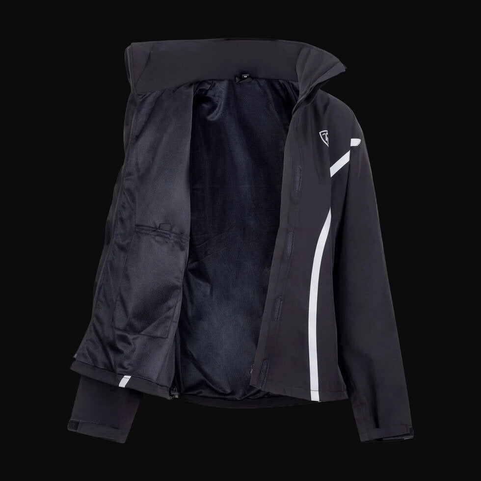 MotoGirl Aqua Shield Waterproof Jacket Black FREE UK Delivery, FREE 365 Day Returns | Moto Central
