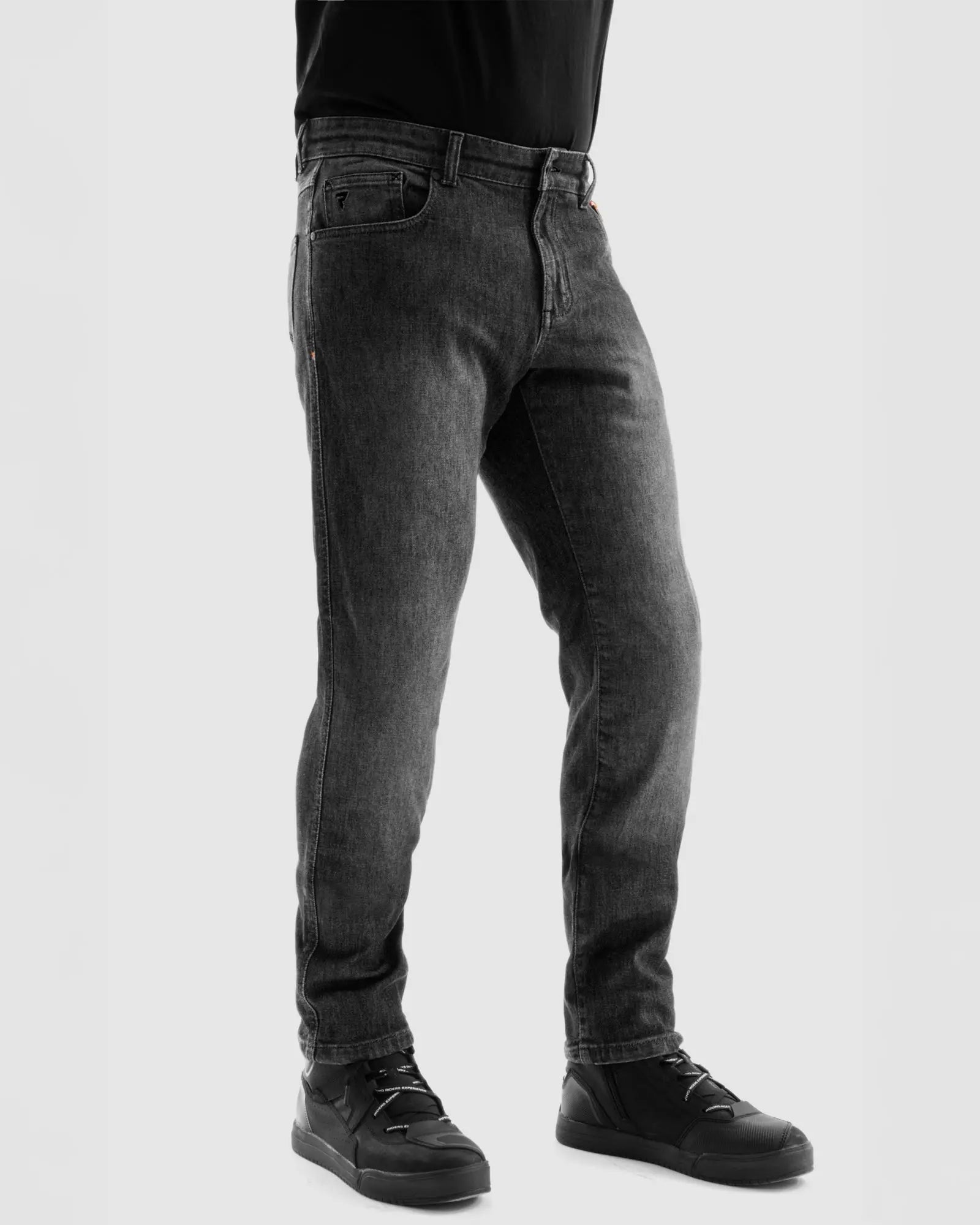 Rebelhorn Bronco Jeans Washed Black FREE UK Delivery, FREE 365 Day Returns | Moto Central