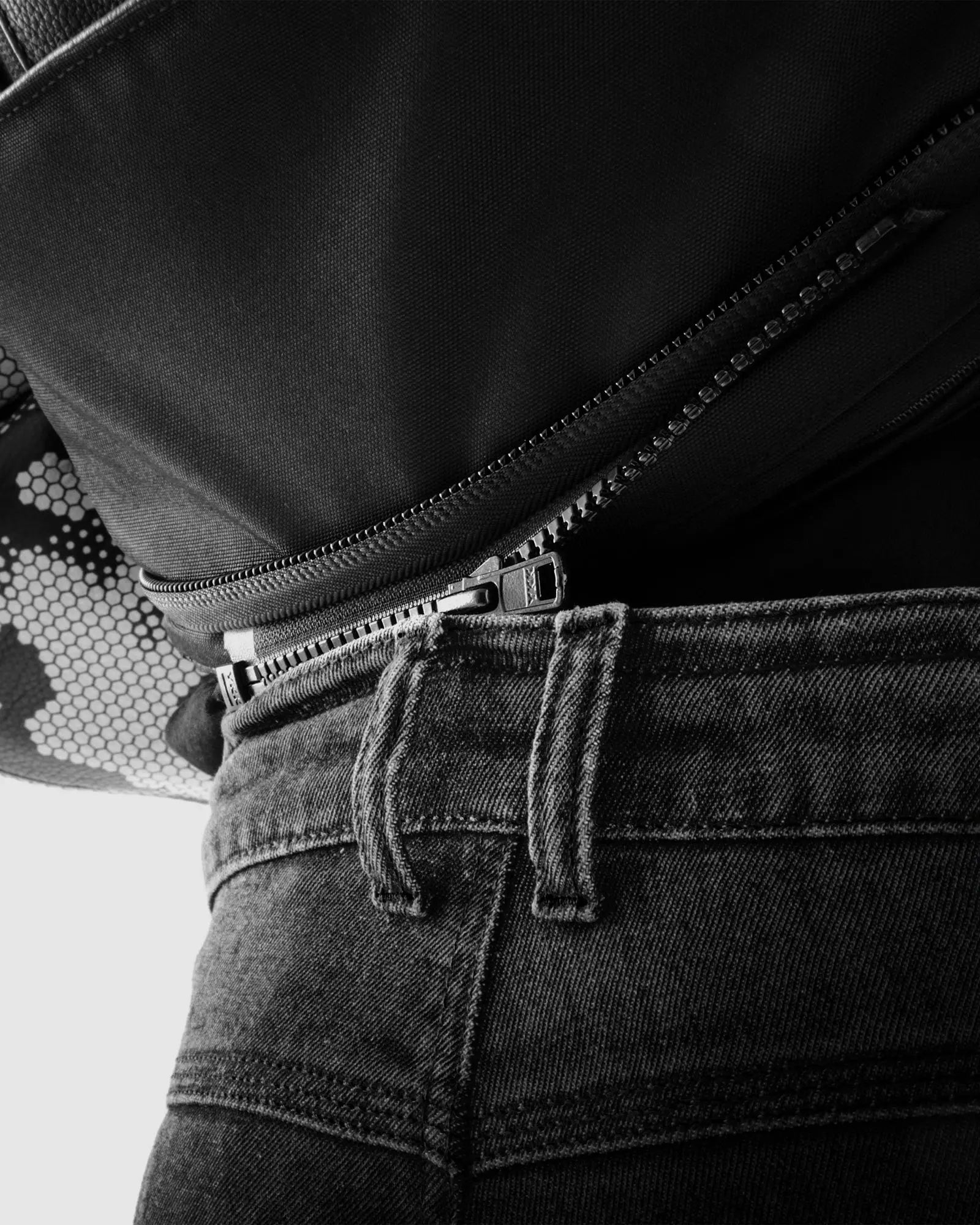 Rebelhorn Bronco Jeans Washed Black FREE UK Delivery, FREE 365 Day Returns | Moto Central