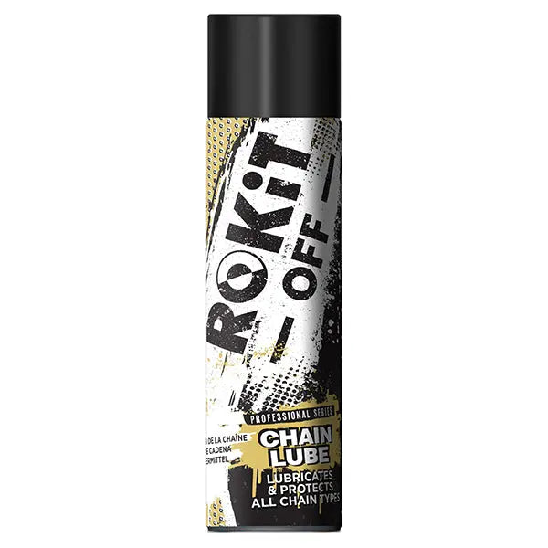 ROKiT Off Chain Lube Aerosol - 200ml - Pack Of 6 FREE UK Delivery, FREE 365 Day Returns | Moto Central