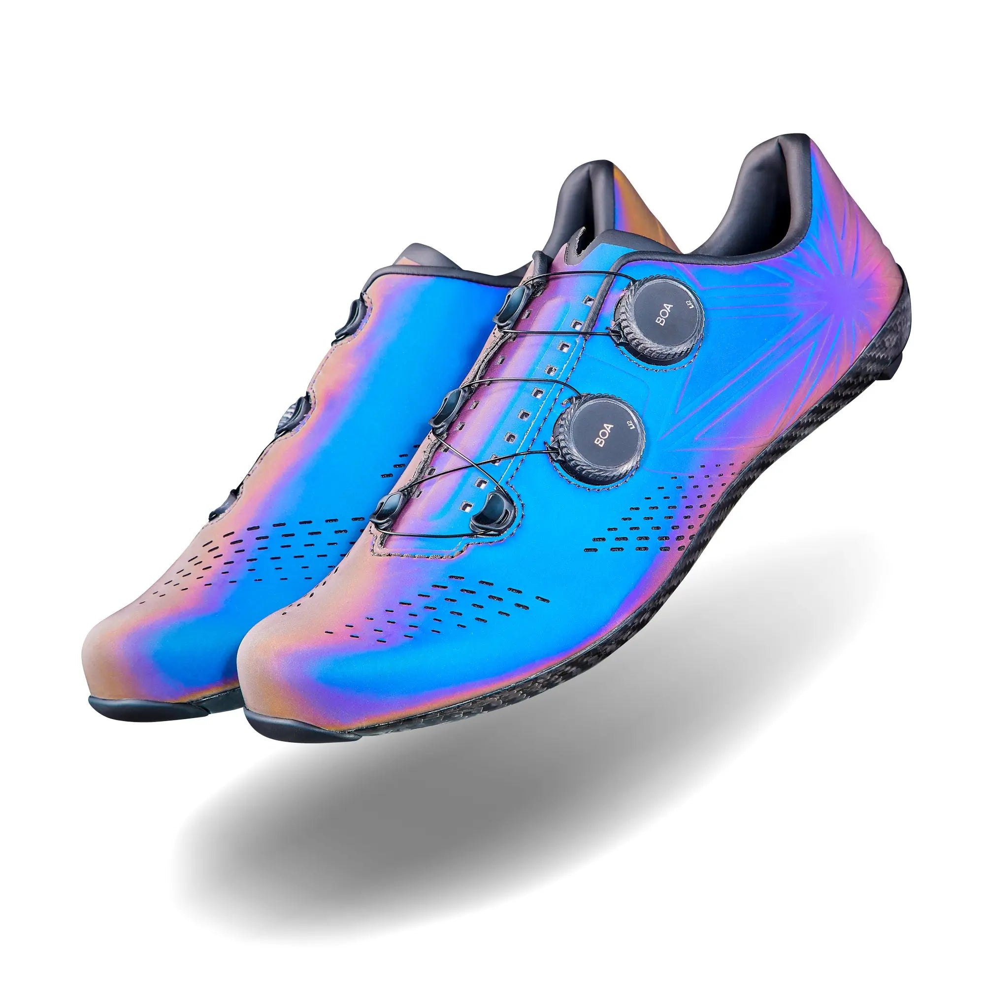 Supacaz Kazze Road Cycling Shoes Oil Slick - FREE UK Shipping, FREE 365 Day Returns | Moto Central