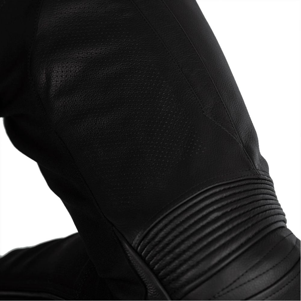 RST Axis Sport CE Leather Trouser Black / Black