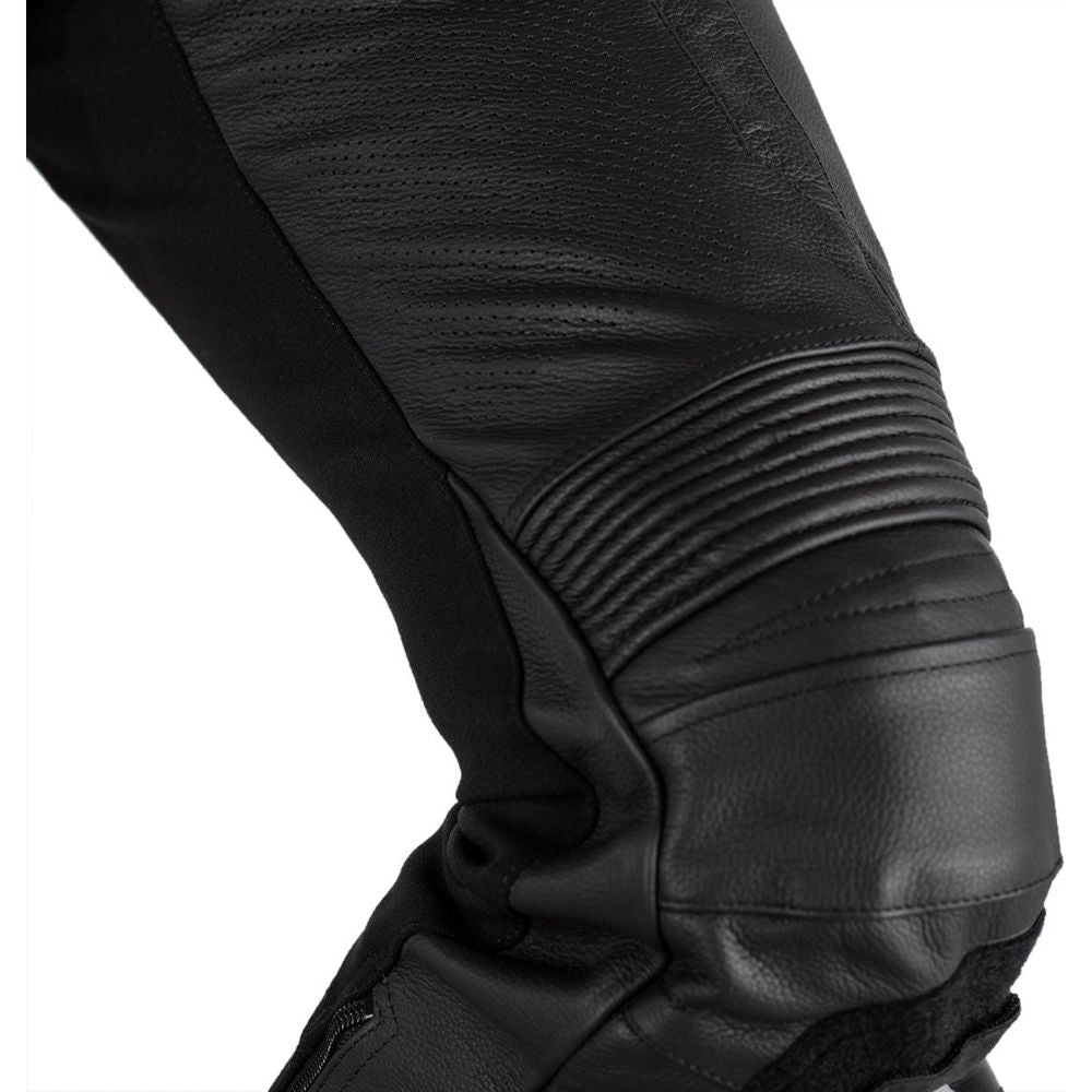 RST Axis Sport CE Leather Trouser Black / Black