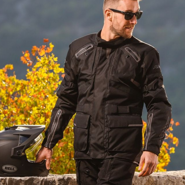 RST Endurance CE Textile Jacket Black / Black