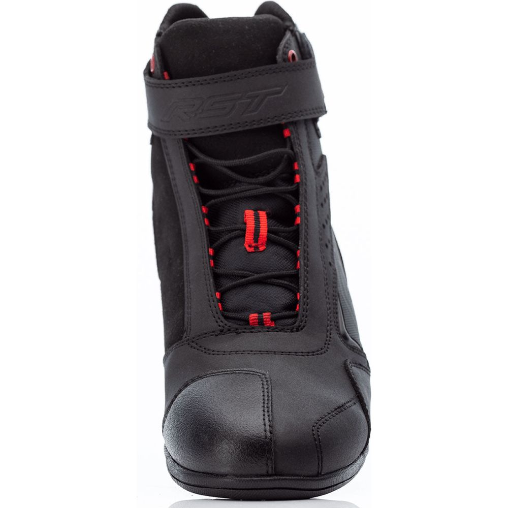RST Frontier CE Boots Black / Red - FREE UK Shipping, FREE 365 Day Returns | Moto Central