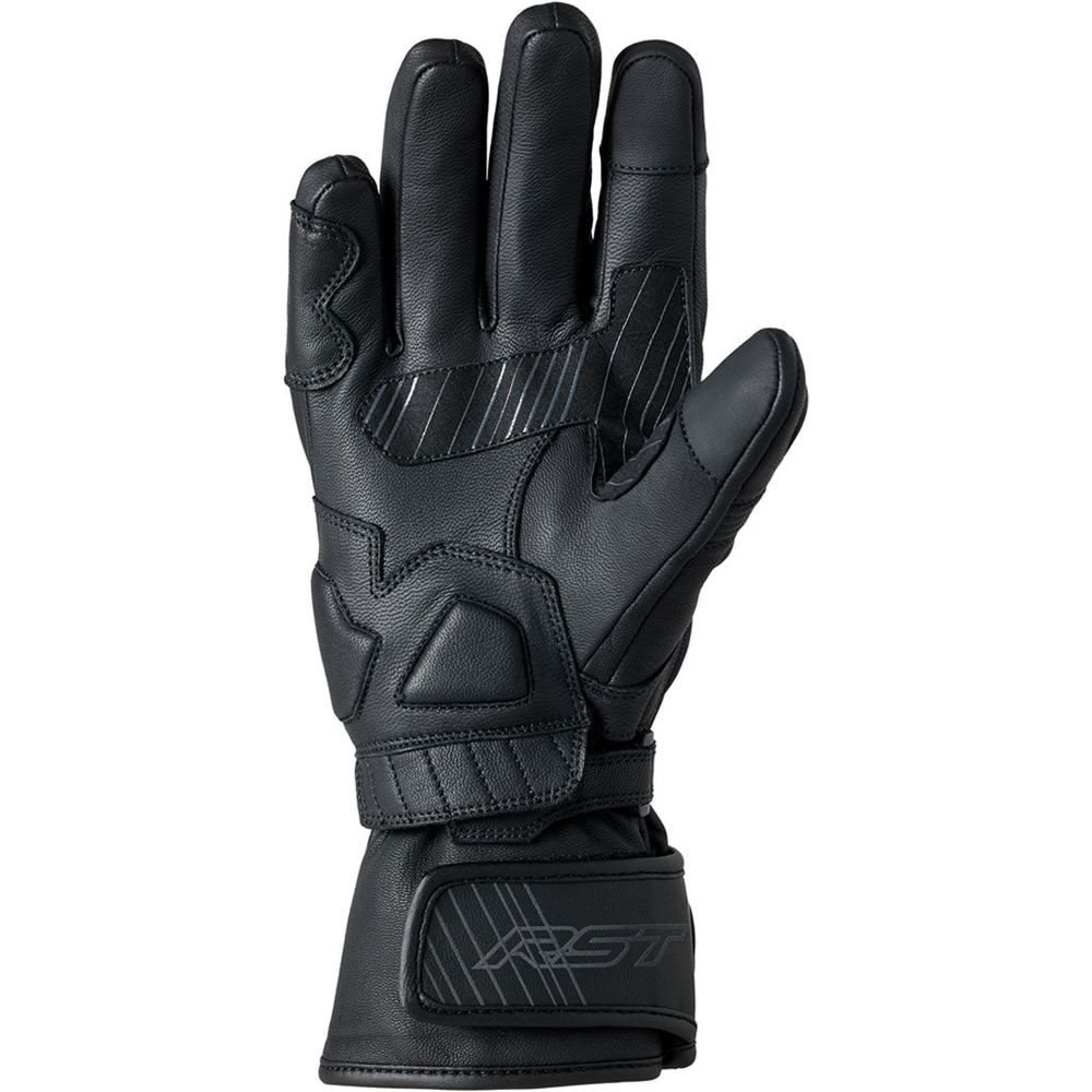 RST Fulcrum CE Waterproof Gloves Black / Black - FREE UK Shipping, FREE 365 Day Returns | Moto Central
