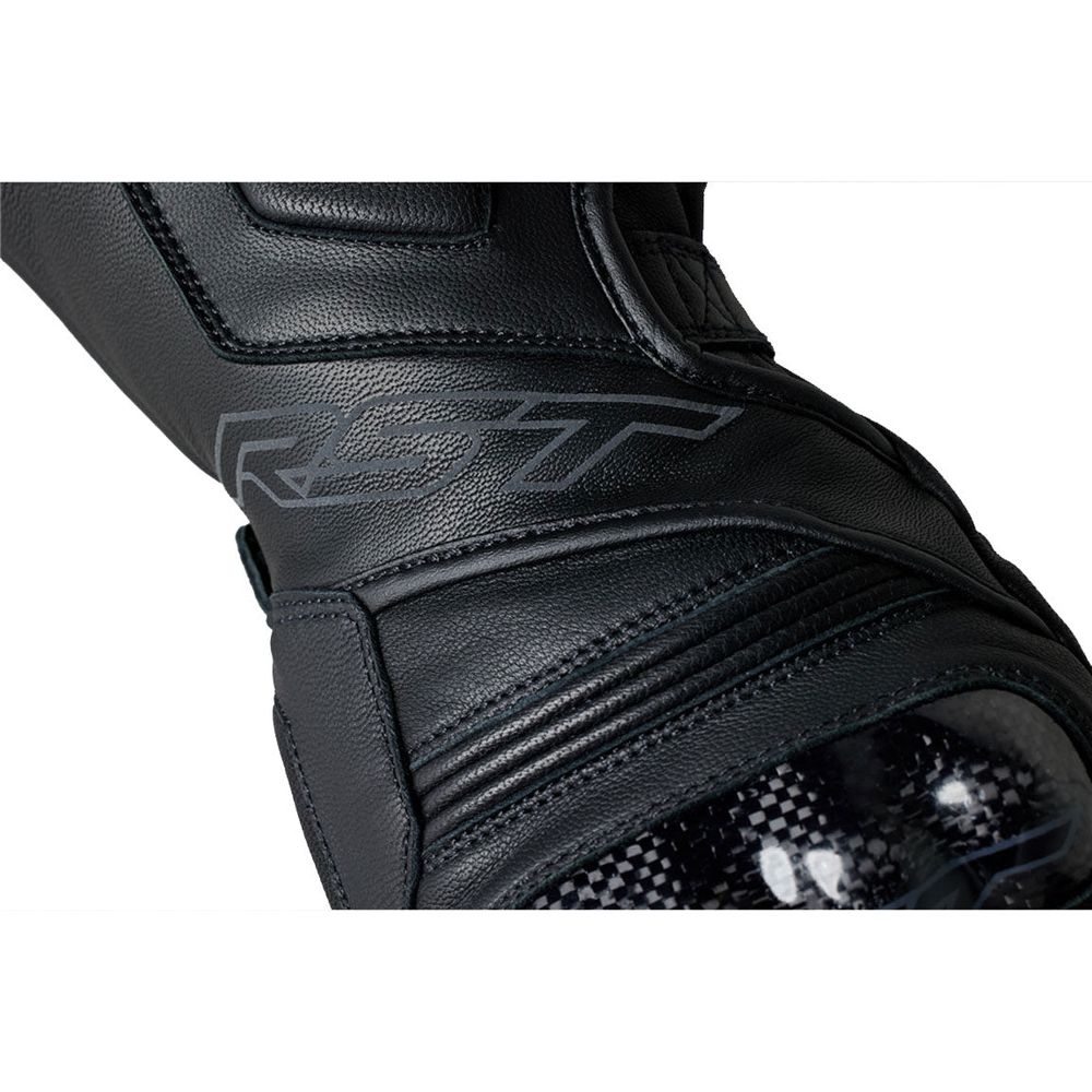 RST Fulcrum CE Waterproof Gloves Black / Black - FREE UK Shipping, FREE 365 Day Returns | Moto Central