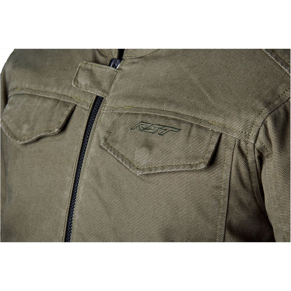 RST IOM TT Crosby 2 CE Textile Jacket Olive
