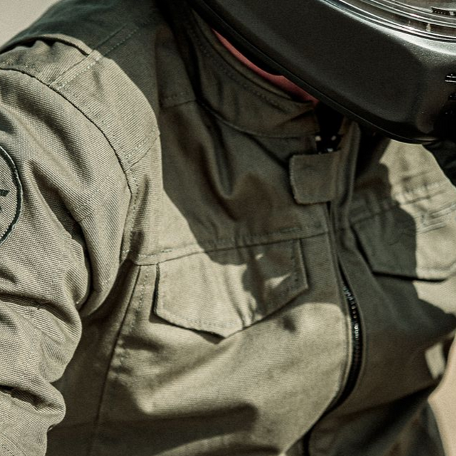 RST IOM TT Crosby 2 CE Textile Jacket Olive