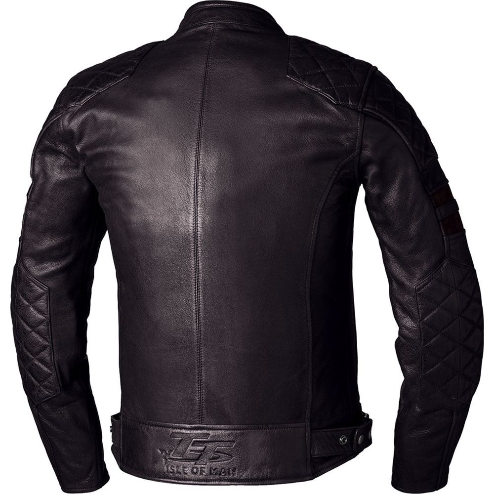 RST IOM TT Hillberry 2 CE Leather Jacket Brown