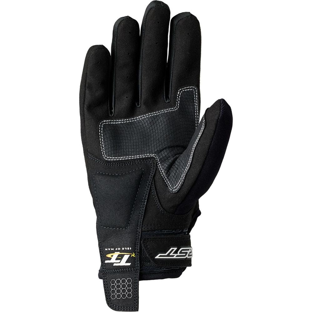 RST IOM TT Team Evo CE Gloves Black / White