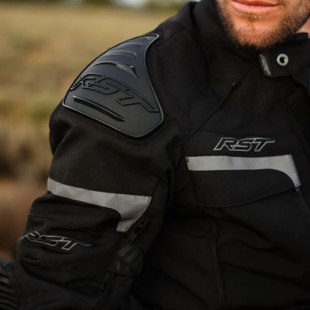 RST Pro Series Adventure-X CE Textile Jacket Black / Black - FREE UK Shipping, FREE 365 Day Returns | Moto Central