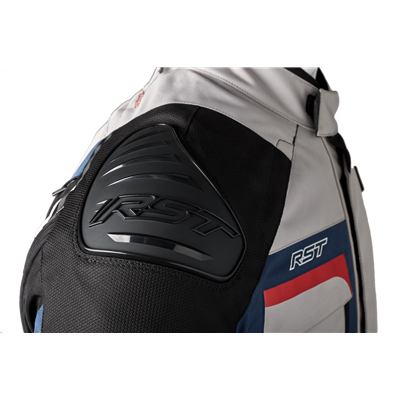 RST Pro Series Adventure-X CE Textile Jacket Silver / Blue / Red