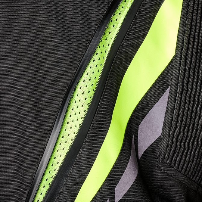 RST Pro Series Paragon 7 CE Textile Jacket Black / Fluo Yellow