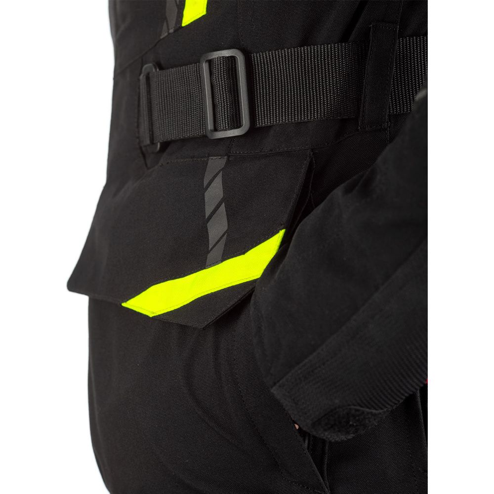 RST Pro Series Pathfinder CE Touring Textile Jacket Black / Fluo Yellow