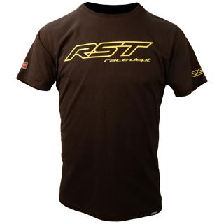 RST Race Dept Logo T-Shirt Black / Fluo Yellow