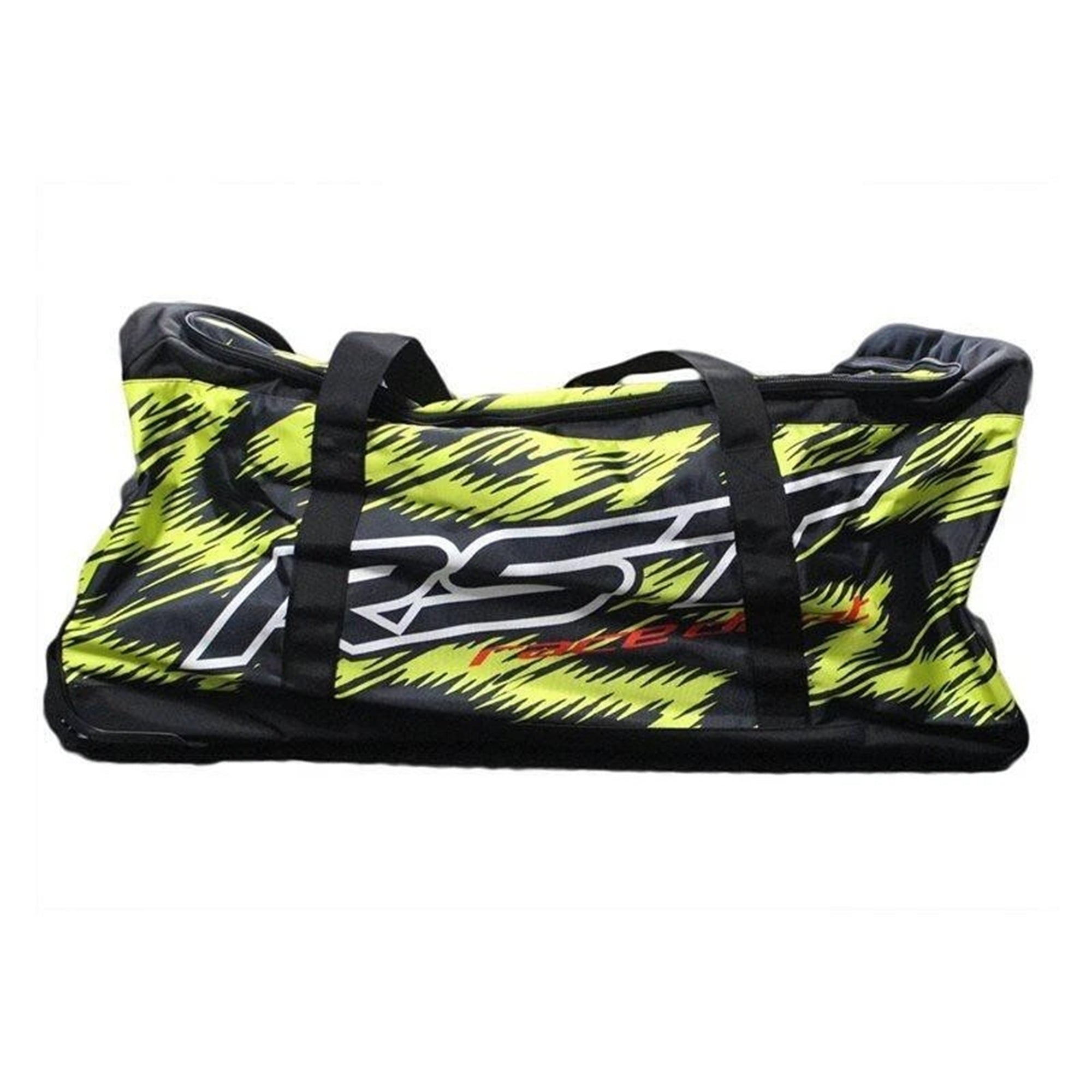 RST Race Dept Kit Bag Fluo Yellow Zig Zag