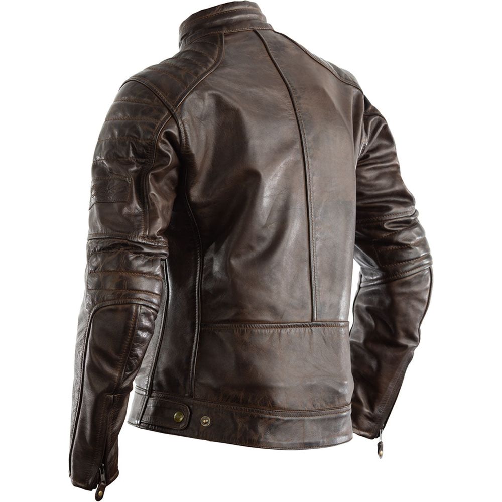 RST Roadster 2 CE Ladies Leather Jacket Brown